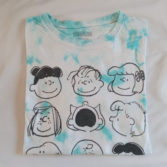 Charlie Brown and the  Peanuts gang Tie dye Tee size Small - Picture 7 of 7